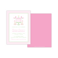 Load image into Gallery viewer, Pink Birthday Cake Invitation
