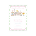 Load image into Gallery viewer, Pastel Circus Birthday Invitation