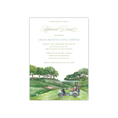 Load image into Gallery viewer, Golf Rehearsal Dinner Invitation