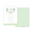 Load image into Gallery viewer, Football Monogram Birthday Invitation