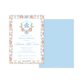 Load image into Gallery viewer, Grandmillennial Plate Shower Invitation
