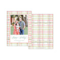 Load image into Gallery viewer, March Plaid Holiday Card