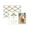 Load image into Gallery viewer, Brown Bow Holiday Card