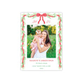 Load image into Gallery viewer, Red Plaid Holiday Card - Vertical