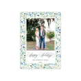 Load image into Gallery viewer, Blue Bow Holiday Card