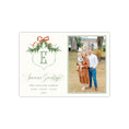 Load image into Gallery viewer, Brown Bow Holiday Card
