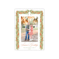 Load image into Gallery viewer, Orange Garland Holiday Card