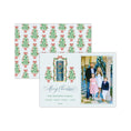Load image into Gallery viewer, Blue Door Holiday Card