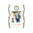Load image into Gallery viewer, Kennedy Monogram Holiday Card