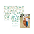 Load image into Gallery viewer, Gilded Monogram Holiday Card