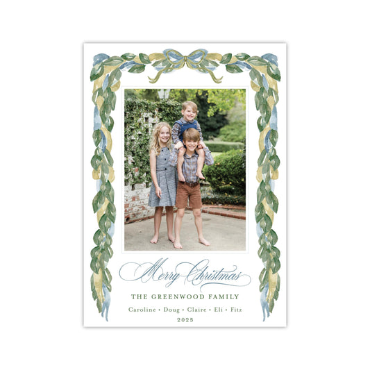 Grateful Vertical Holiday Card