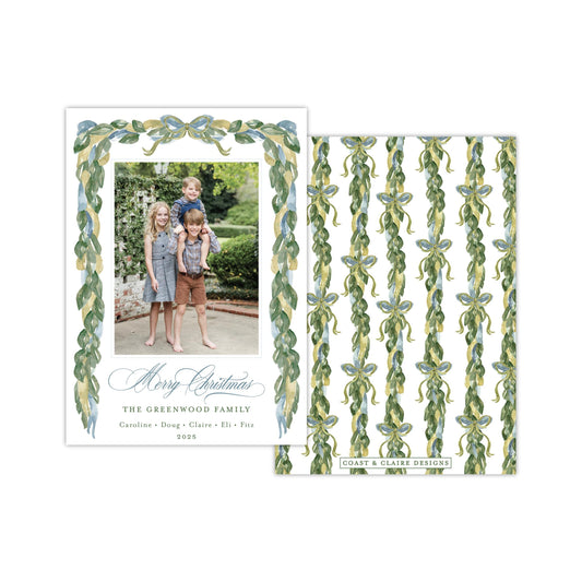 Grateful Vertical Holiday Card