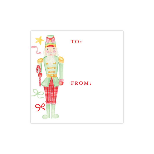 Festive Staples Nutcracker Gift Sticker