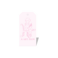 Load image into Gallery viewer, Child Present Girl Gift Tag
