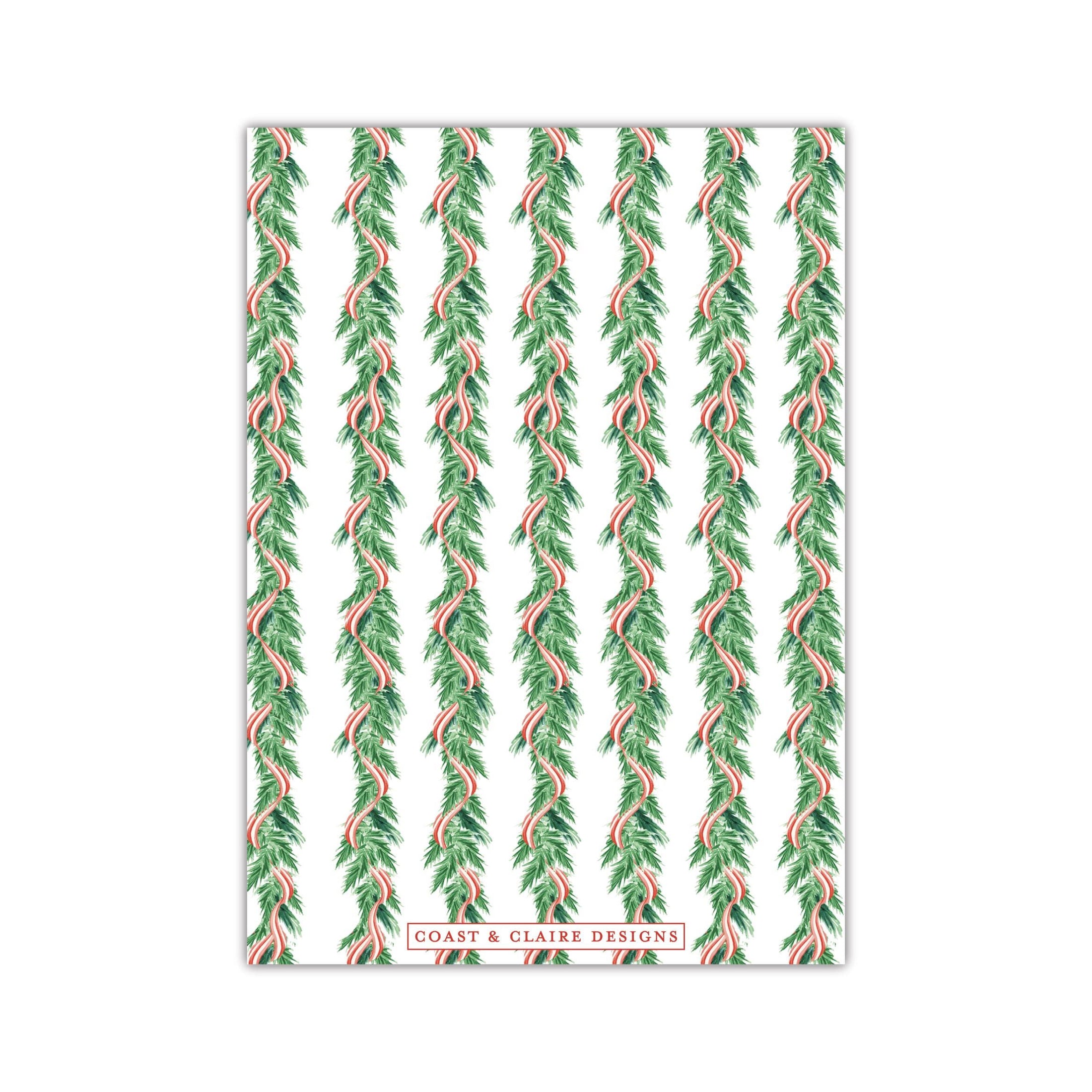 Night Before Red Holiday Card