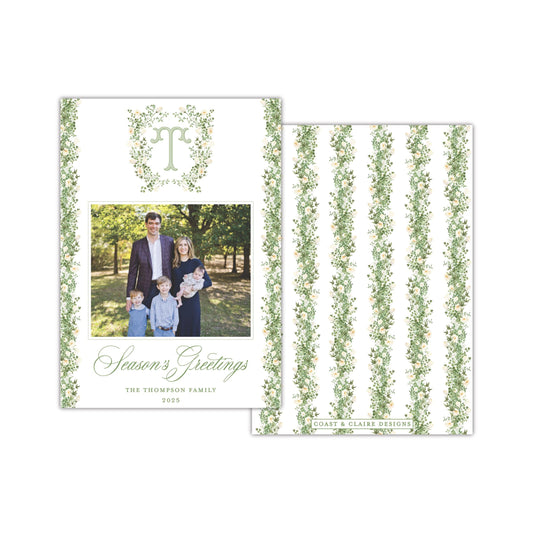 Prosecco Crest Holiday Card