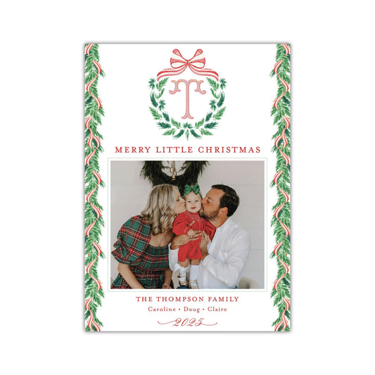 Night Before Vertical Holiday Card