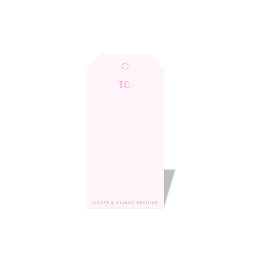 Child Present Girl Gift Tag