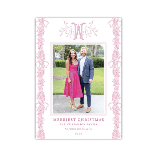 Essentials Pink Holiday Card