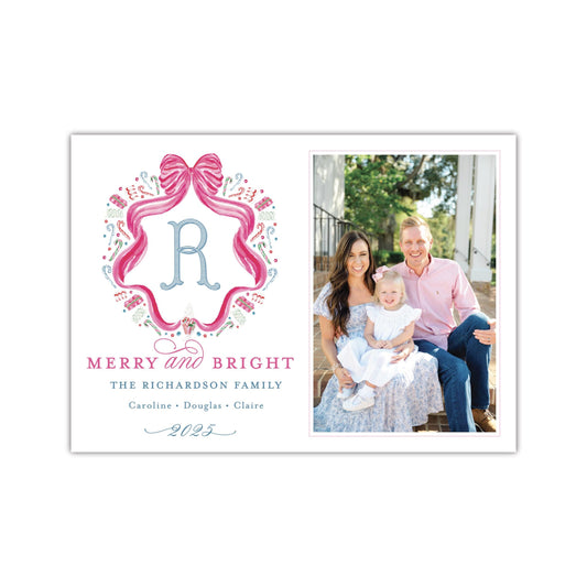 Hard Candy Wreath Holiday Card