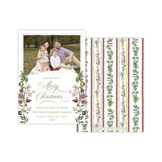 Flora Holiday Card