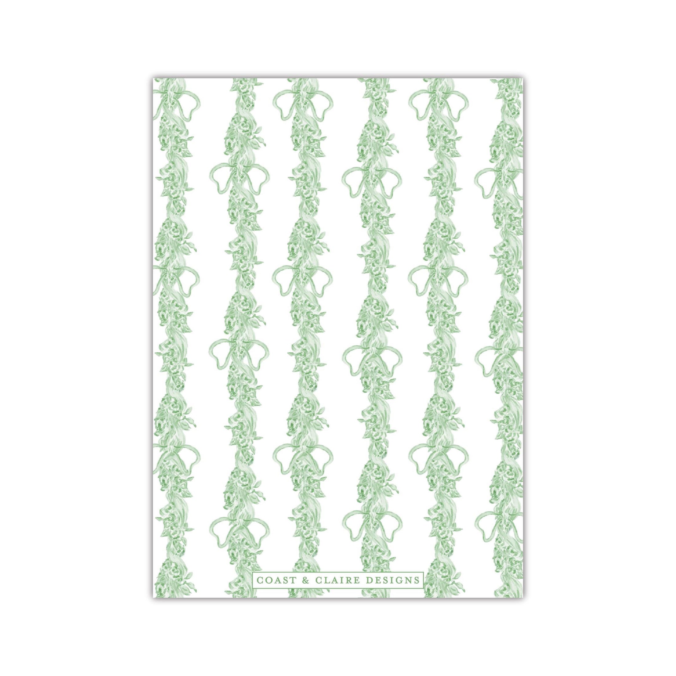 Essentials Green Holiday Card