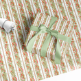 Load image into Gallery viewer, March Plaid Garland Wrapping Paper
