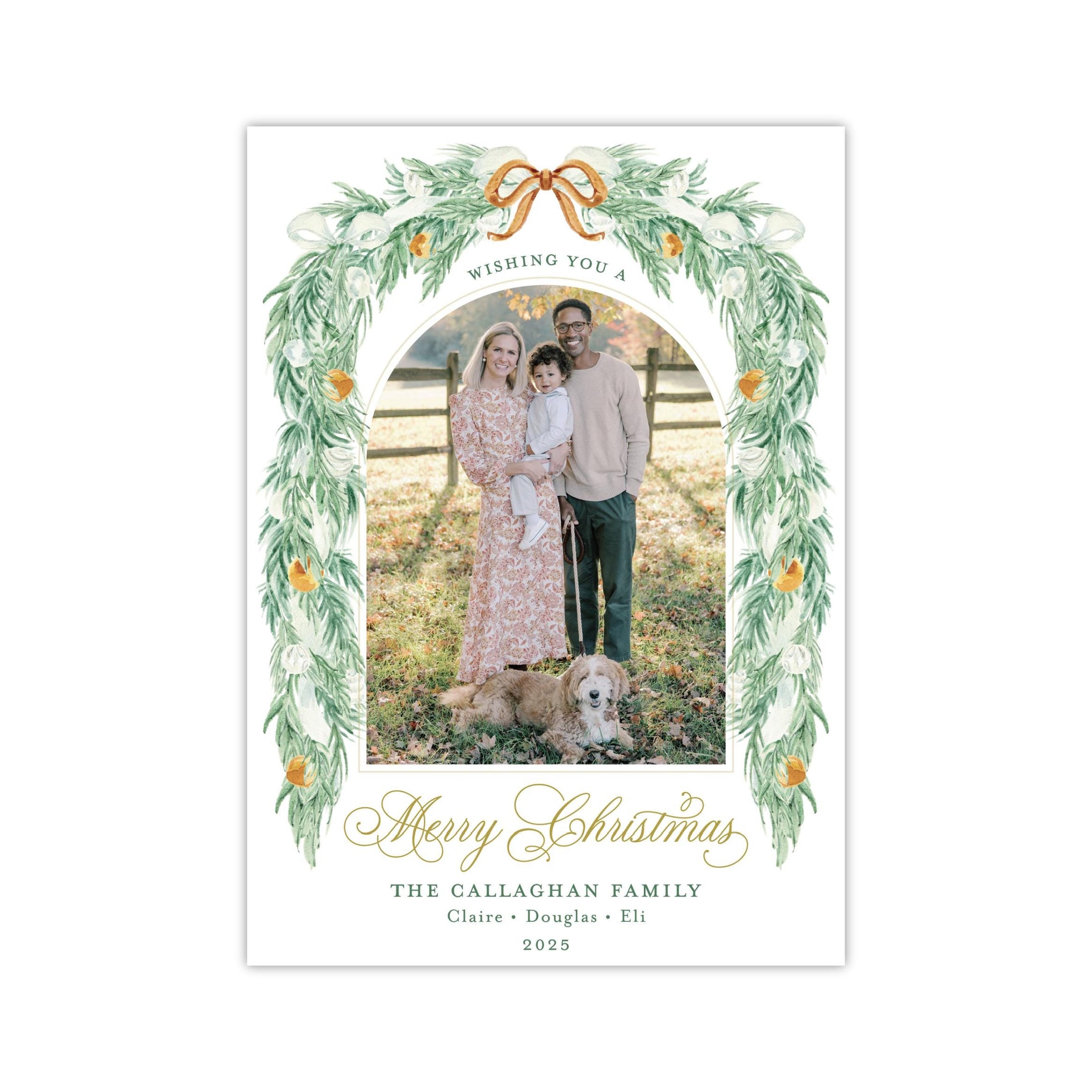 Comfort and Joy Holiday Card