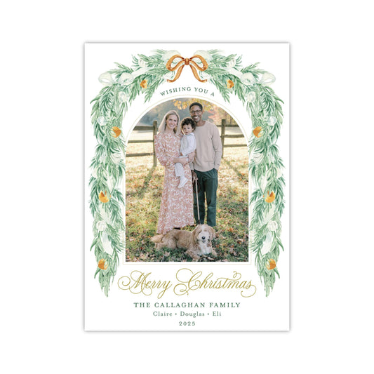 Comfort and Joy Holiday Card