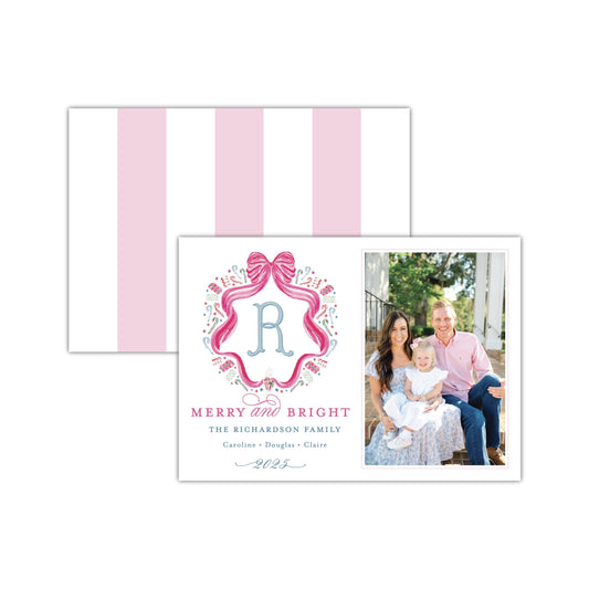 Hard Candy Wreath Holiday Card