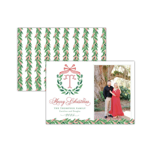 Night Before Crest Horizontal Card