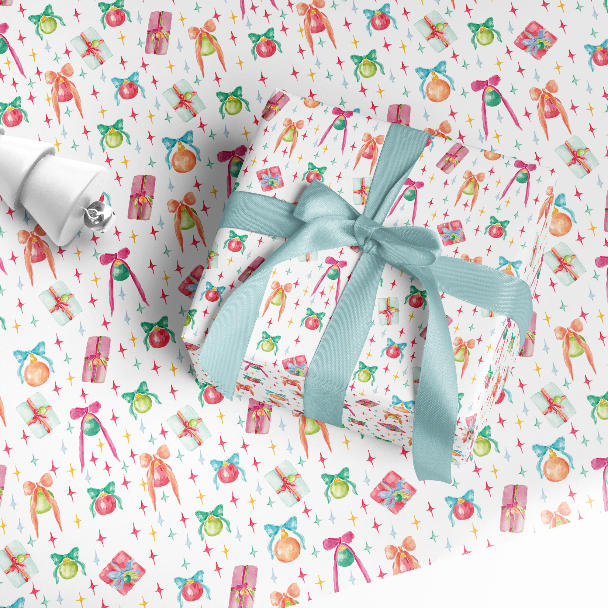 Kitschmas Ornament Wrapping Paper