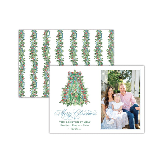 Chinoiserie Tree Holiday Card