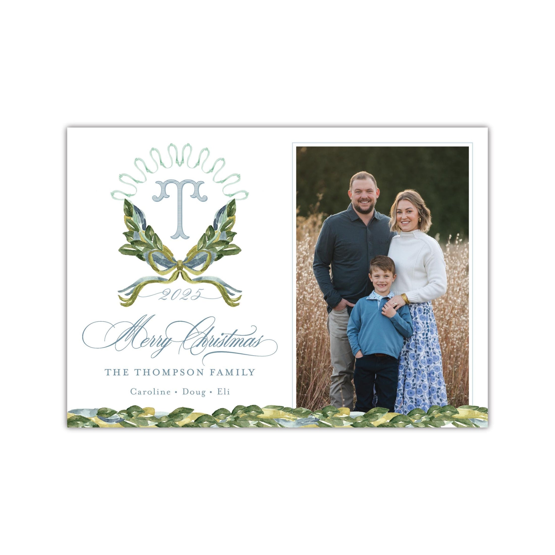 Grateful Crest Holiday Card