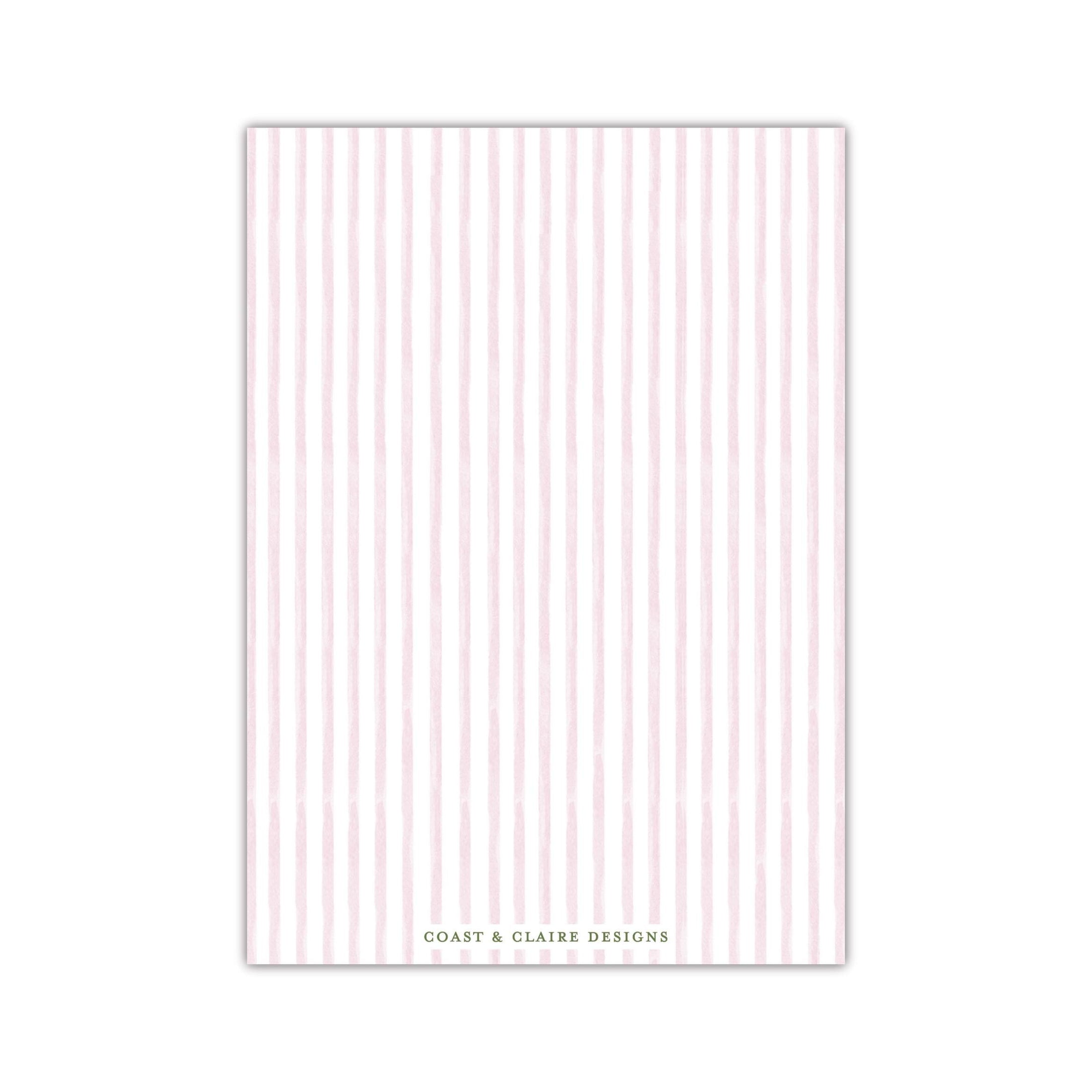 Moody Pink Holiday Card