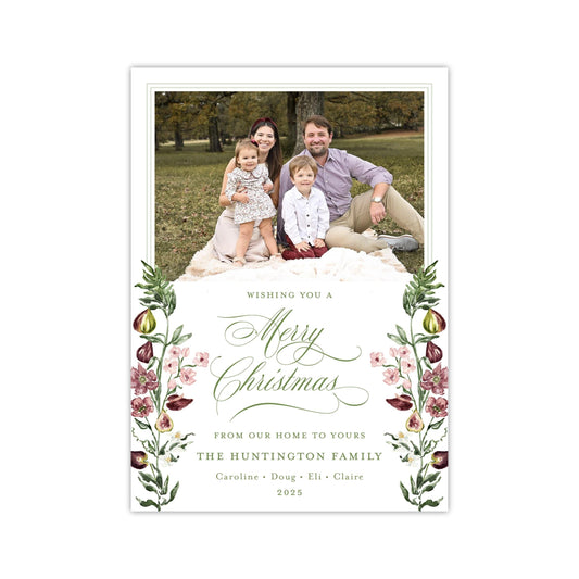 Flora Holiday Card