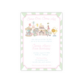 Load image into Gallery viewer, Pastel Circus Birthday Invitation
