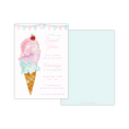 Load image into Gallery viewer, Ice Cream Birthday Party Invitation
