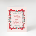 Load image into Gallery viewer, Holiday Rose Greeting Card
