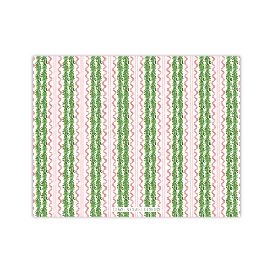 Wavy Greenery Greeting Card