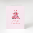 Load image into Gallery viewer, Pink Bow Tree Greeting Card
