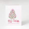 Load image into Gallery viewer, Pink Tree Presents Greeting Card
