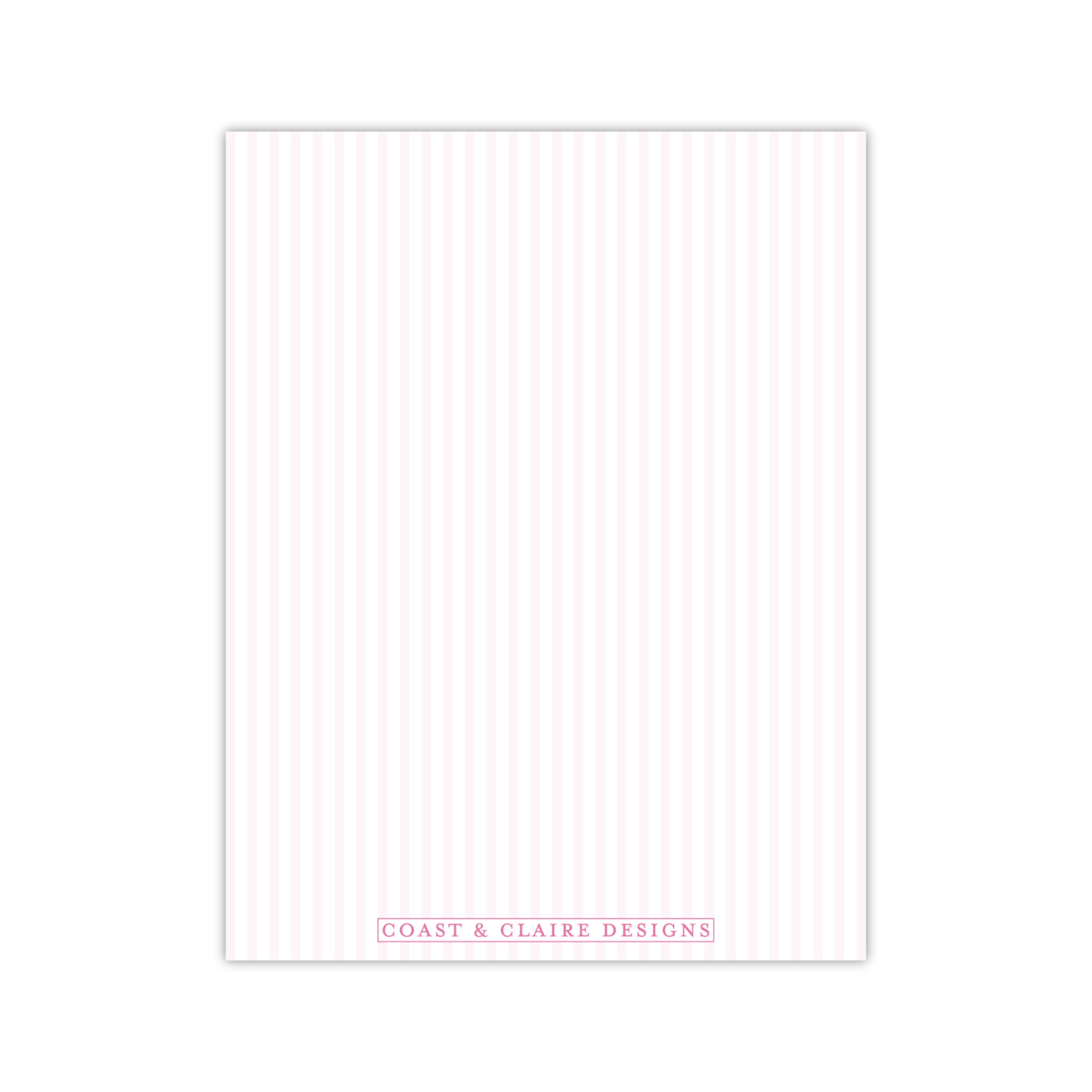 Pink Tree Presents Greeting Card