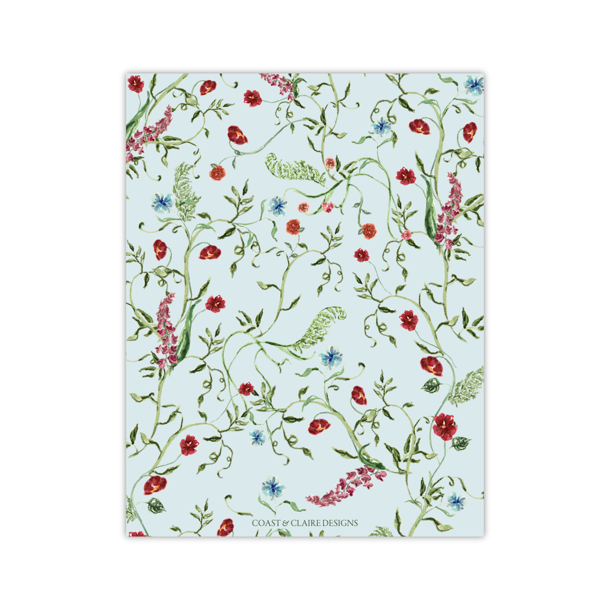 Moody Floral Greeting Card