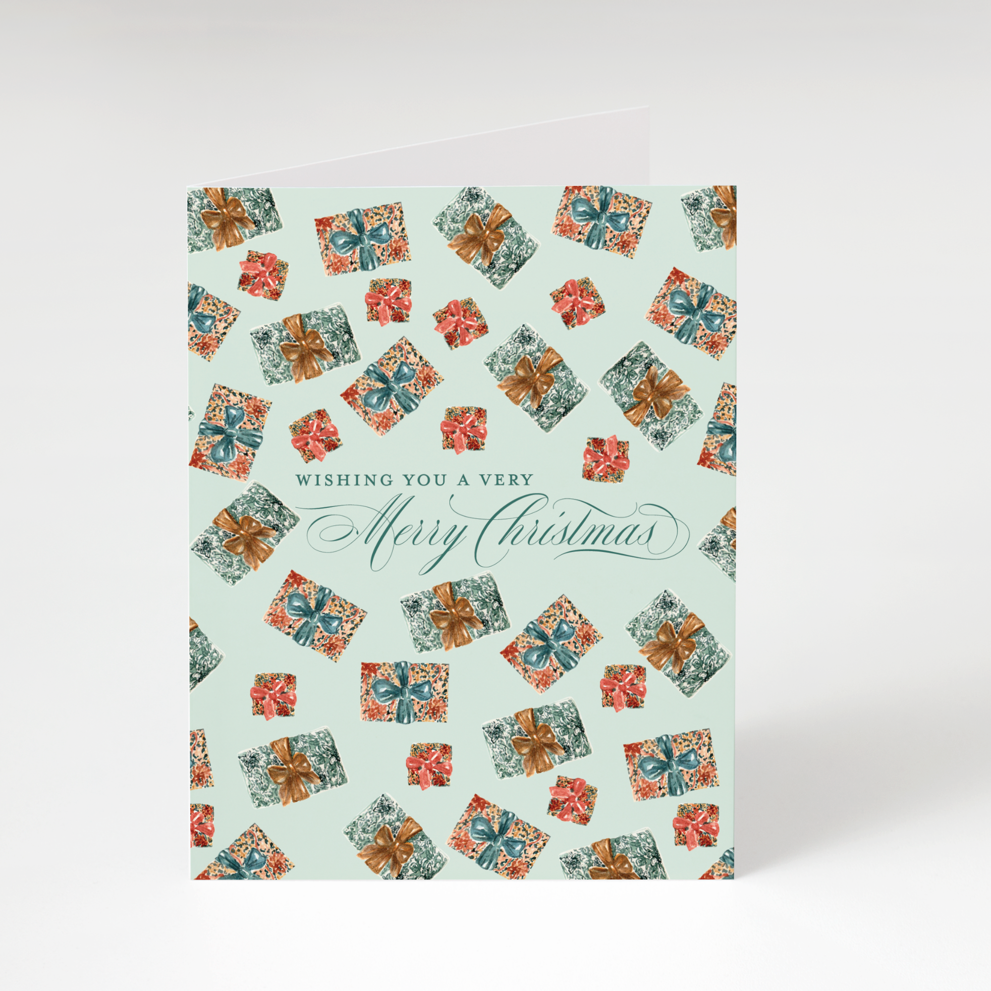 Woodland Presents Greeting Card