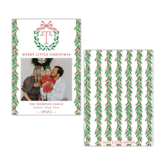 Night Before Vertical Holiday Card