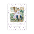 Load image into Gallery viewer, Star Purple Holiday Card
