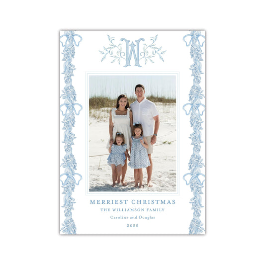 Essentials Blue Holiday Card