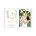 Load image into Gallery viewer, Butterfly Kisses Green Holiday Card
