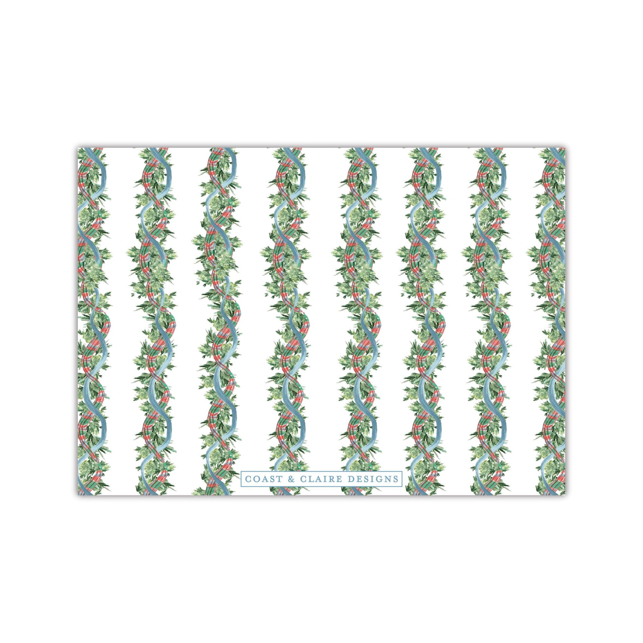 Chinoiserie Tree Holiday Card
